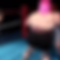 Midget and two fatties fuck in the ring